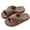 Café, variante sur Bmisegm Pantoufle pour Femme Chaussures d'Hiver Chaudes Confortables Souples Douillettes Duveteuses Sandales à Enfiler pour Tenues Quotidiennes Loisirs Voyage Rendez-Vous Pantoufles pour Femmes Café 9