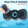 thumbnail image 3 of 2 Pcs Electric Leg Massager Slimming Ems Arm Shaper Tool ABS Electric Arm Trainer for Neck Shoulder Back Charging, 3 of 9