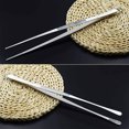 thumbnail image 5 of 2 Pcs 12-Inch Fine Cooking Tweezer Tongs,Extra-Long Stainless Steel Kitchen Tweezers Tongs, 5 of 5
