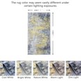 thumbnail image 2 of JV Home Runner Rug Elegance Yellow Grey 2'7" x 5' Washable Rugs Anti Slip, 2 of 7