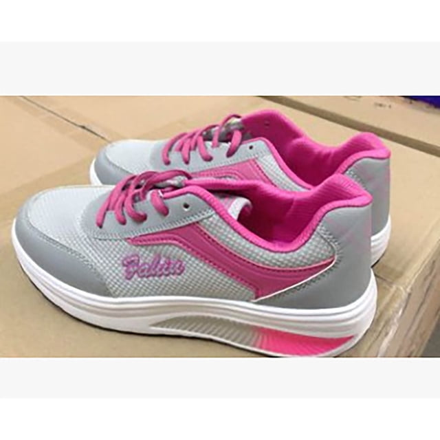 LSLJS Été Grande Taille Mode Décontractée en Maille Respirante Chaussures de Sport pour Femmes, Espadrilles pour Femmes