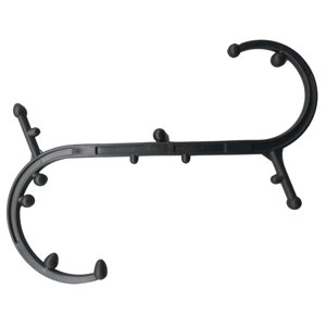Massager portable multifonctionnelle pointe de sang musclé bâton de massage épaule et cou dos outil de massage automatique Fitness noir,1 * Outil de massage, noir