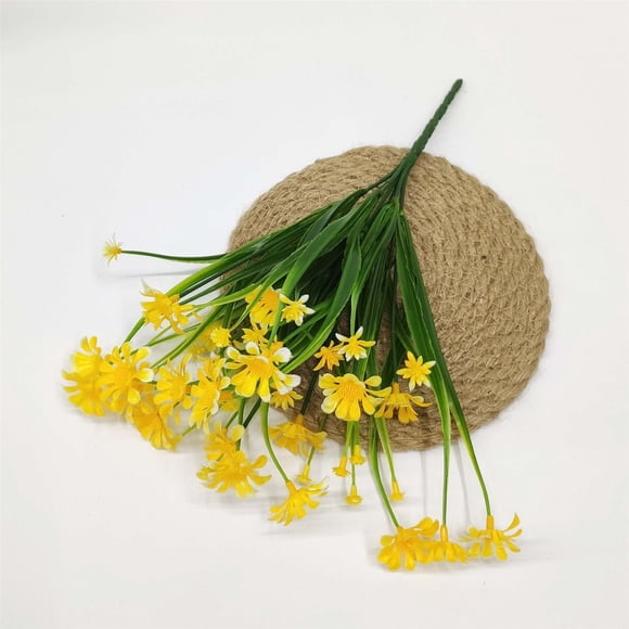 TopLLC 1 Bouquet de Fleurs Simulées, Fleurs Artificielles, Marguerites et Chrysanthèmes pour Décoration de la Maison Fausses Fleurs Cadeaux de la Saint-Valentin (12,48 Po)
