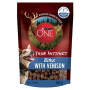 Purina ONE True Instinct Venison Bites, Dog Treats