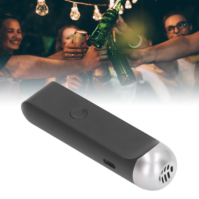 Testeur d'Alcool Numérique, Détecteur d'Alcool à Indication Lumineuse 3 Couleurs Opération Simple pour Rassemblement