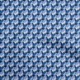 thumbnail image 1 of oneOone Georgette Viscose Medium Blue Fabric Geometric Quilting Supplies Print Sewing Fabric By The Yard 42 Inch Wide, 1 of 5