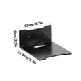 thumbnail image 3 of Heliisoer No Punching Required Wall Rack Projector Camera Metal Bracket Living Room Kitchen Wall Rack Storage Rack, 3 of 8