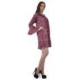 thumbnail image 4 of Moomaya Robes de Plage Imprimées Femmes Robe Aguichant Robes Mini Brodées pour Femmes, 4 of 4