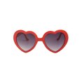 thumbnail image 1 of Gravity Shades Lunettes de Soleil Rouges en Forme de Cœur, Rouge, 1 of 2