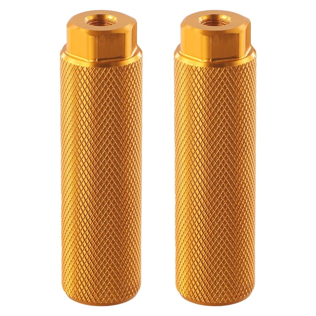 1PC Alloy Bicycle Pedal Foot Peg For MTB Bike Axle Footrest-Lever Cylinder Grip Non-Slip Front Rear Axle Foot Pegs Accessories