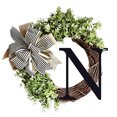 thumbnail image 1 of RKSTN Fall Decorations for Home Last Name Year Round Front Door Wreath,Decorative Hanging Plaques In Front Of The Door Decorations, 1 of 1