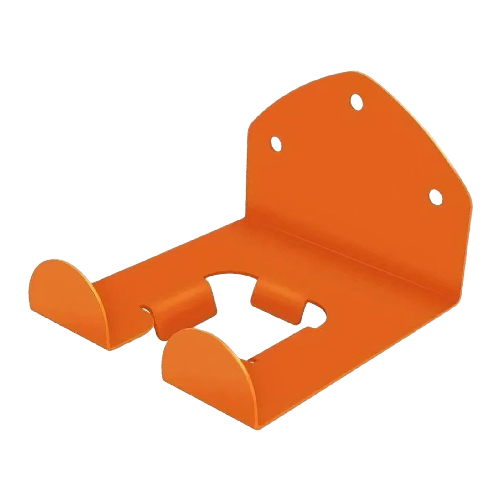 Lot De 2 Supports Muraux Robustes Pour Taille-haies Et Outils De Jardin – Acier Orange, Fixation Facile