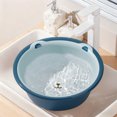 thumbnail image 2 of TACILIP Large Household Wash Basin Heavy-Duty Plastic Laundry Basin Student Dormitory Wash Basin Foot Washing Basin, Kitchen Gadgets, 2 of 6
