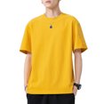 thumbnail image 1 of Labymos T-shirt à Manches Courtes pour Homme Col Rond T-shirts en Coton Uni T-shirts Décontractés, 1 of 7