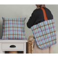 thumbnail image 5 of Soimoi Georgette Viscose Fabric Plaid Check Decor Fabric Printed Yard 42 Inch Wide, 5 of 5
