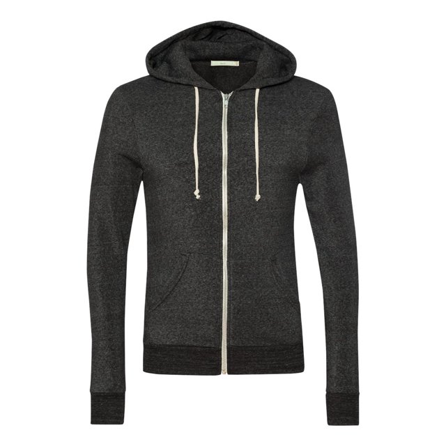 Alternative Unisex Rocky Eco-Fleece Full-Zip Hooded Sweatshirt 9590, 3XL