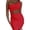 Red, variant on JFHHQ Colombian Dress Fashion Temperament Slant Shoulder Dress Stretch Thin Pleated Short Skirt for Women Casual Slim Fit Mini S Brown