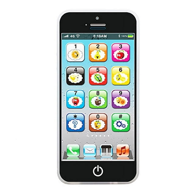 Jouets de Téléphone Intelligent à Écran Tactile pour Bébé avec LED Jouet Éducatif Cadeau