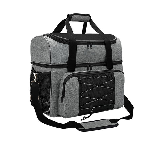 yingyy Bowling Ball Bag Compartment Padded Portable Adjustable Strap Bowl Storage Tote Foldable Phones Carrier Organizer