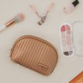 thumbnail image 3 of Cute Makeup Bag Mini Cosmetic Pouch For Women Small Quilted Beauty Bag Handy Zipper Pouch, 3 of 3