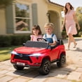 thumbnail image 2 of Qaba Licensed Lexus GX550 Electric Car, 12V Ride On Toy with 2-Seater Red, 2 of 10