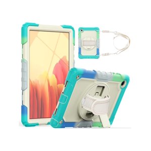 Case for Samsung Galaxy Tab A7 2020 SM-T500 / T505 / T507 with Screen Protector for Kids | Full Body Shockproof Cover for 10.4 Inch Tab A7 with S Pen Holder Stand Hand Strap Shoulder Strap