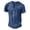 Blue, variant on Men's 3D Digital Printing Short Sleeve Fashion T-Shirt - Polyester, Summer Casual, Easy Match