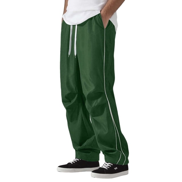 Men's Spring/Summer Retro Pants - Sports Casual Loose Straight - Leg for All - Season Activities