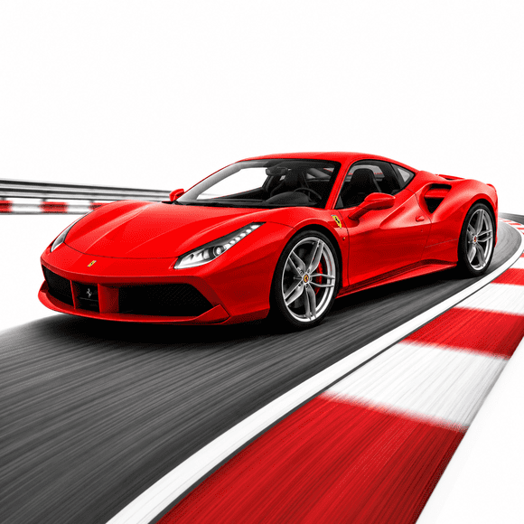 Bburago Ferrari 488 GTD 1:18 Scale Diecast Sports Car Collectible Model
