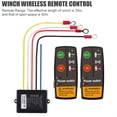 thumbnail image 3 of relayinert ABS Universal Electric Winch Switch Controller Wireless Remote Control For Off-Road ATV Trailer Boat 12V 24VWinch Remote Wireless Remote Control Blue, 3 of 6