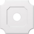 thumbnail image 1 of Ekena Millwork CMP30LE-07000 30 Po OD x 7 Po ID Carré Locke Architectural Grade PVC Contemporain Médaillon de Plafond, 1 of 4