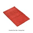 thumbnail image 1 of mmirethe Polyester Soft Chenille Rug - Prompt And Strong Absorption No Shedding Soft Texture Absorbent Orange Red 40cm*60cm 1Set, 1 of 6