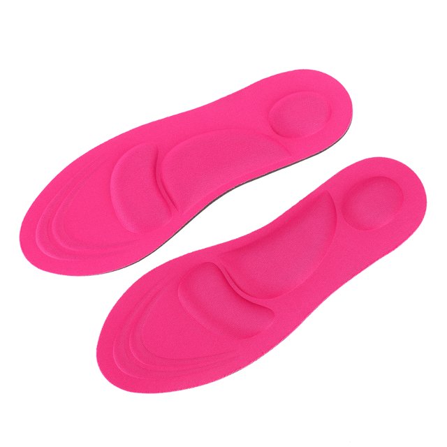 Shoe Sponge Pad, Soft 35-39 Size Cuttable Breathable 4D Sponge Insoles For Longtime Standing For Walking And Running