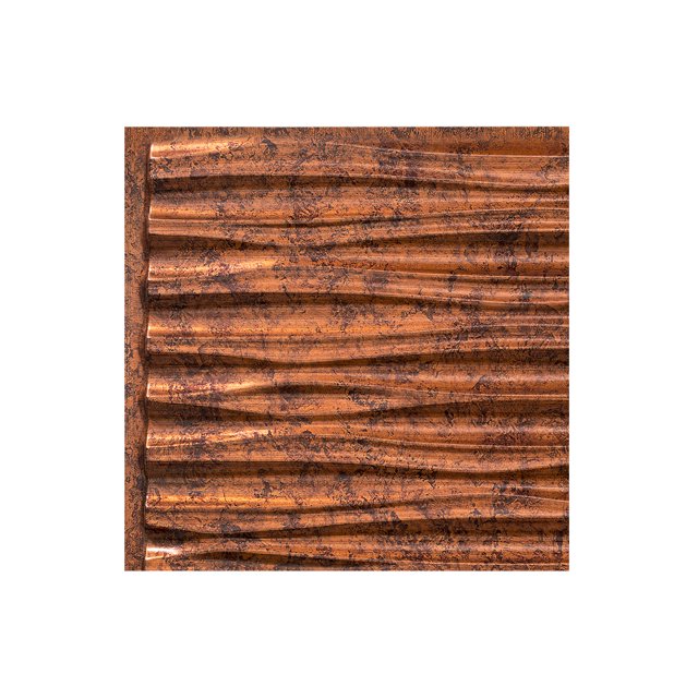 FASÄDE Easy Installation Dunes Moonstone Copper Wall Panel Sample (12" X 12" Sample)