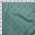 thumbnail image 3 of oneOone Cotton Poplin Fabric Leaves|Floral & Paisley Block Printed Craft Fabric BTY 56 Inch Wide, 3 of 4