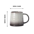 thumbnail image 2 of Dvkptbk Mug Ceramic Gradient Coffee Cup Mug Kitchen Gadgets, 2 of 5