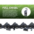 thumbnail image 4 of Full Chisel Chainsaw Chain 18 inch .050 .325 74DL for Red Max Stihl MS261 10 Pack 810-CCC2393H, 4 of 4