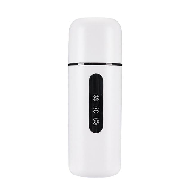 WLOELOEW Portable Car Heating Cup With Ceramic Interior 8.66 Inch Aluminum Alloy Kettle For Truck Use White Color B