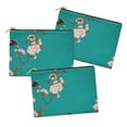 thumbnail image 2 of Bimba Kurta pour Femmes Green Blossom & Paradise Whydah Bird Ethnique Imprimée Asymétrique Hauts d'Été pour Femmes Grande, 2 of 6