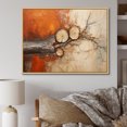 thumbnail image 1 of Designart Tree Redbrown framed wall art decor, Tree Redbrown framed wall Art, Abstract Redbrown Tree composition , Multi-Color Large Traditional Natural framed wall art, Natural brown color Frame, 1 of 5