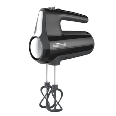 BLACK+DECKER Helix Performance Premium Hand Mixer, 5-Speed Mixer, Black, MX610BC