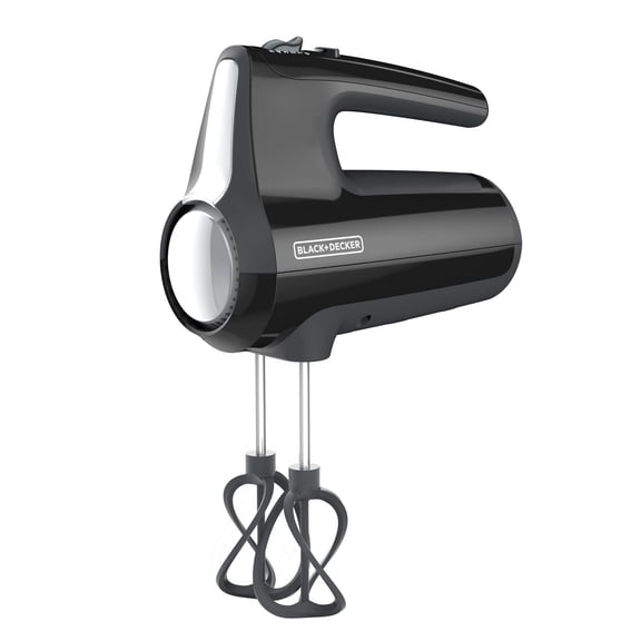 BLACK+DECKER Helix Performance Premium Hand Mixer, 5-Speed Mixer, Black, MX610BC
