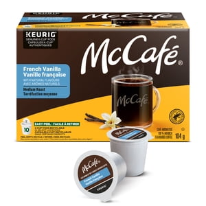 McCafé Vanille française, Rôti moyen, Pochettes à café K-Cup