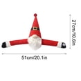 thumbnail image 5 of Vaidha Noël Rudolph Forêt Rideau pour Aînés Boucle de Rideau Corde à Nouer Suspension de Porte, 5 of 5