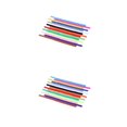 thumbnail image 3 of Redempat 15 Pieces Elastic Puppy Collar Lightweight Cord Colorful Reusable Self-adhesive Cable Ties Marking Rope for Pet S 2Set, 3 of 6