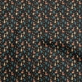 thumbnail image 1 of oneOone Polyester Spandex Black Fabric Kids Sewing Craft Projects Fabric Prints By Yard 56 Inch Wide, 1 of 4