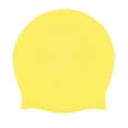 thumbnail image 2 of Meitianfacai Oversized Silicone Swimming Cap For Adults Large Head Coverage Waterproof Hair Protection Elastic Swim Cap For Long Thick Hair Pool Beach Use (Yellow), 2 of 6