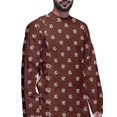 thumbnail image 3 of Atasi Printed Ethnic Kurta With White Churidar Pajama Set For Men Summer Wear, 3 of 3