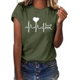 thumbnail image 1 of Birdeem Unisex T-Shirt Printed Pattern Casual Fashion Soild Color Short Sleeve Tops, 1 of 7