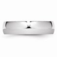 thumbnail image 4 of Bague Demi-Ronde en Chrome Cobalt Gravable Poli 6mm Taille 10 Bijoux Cadeaux pour Femmes, 4 of 4